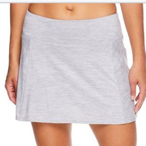 Head Athletic Fresh Skort Silver Sconce Heather Sz XL NWT